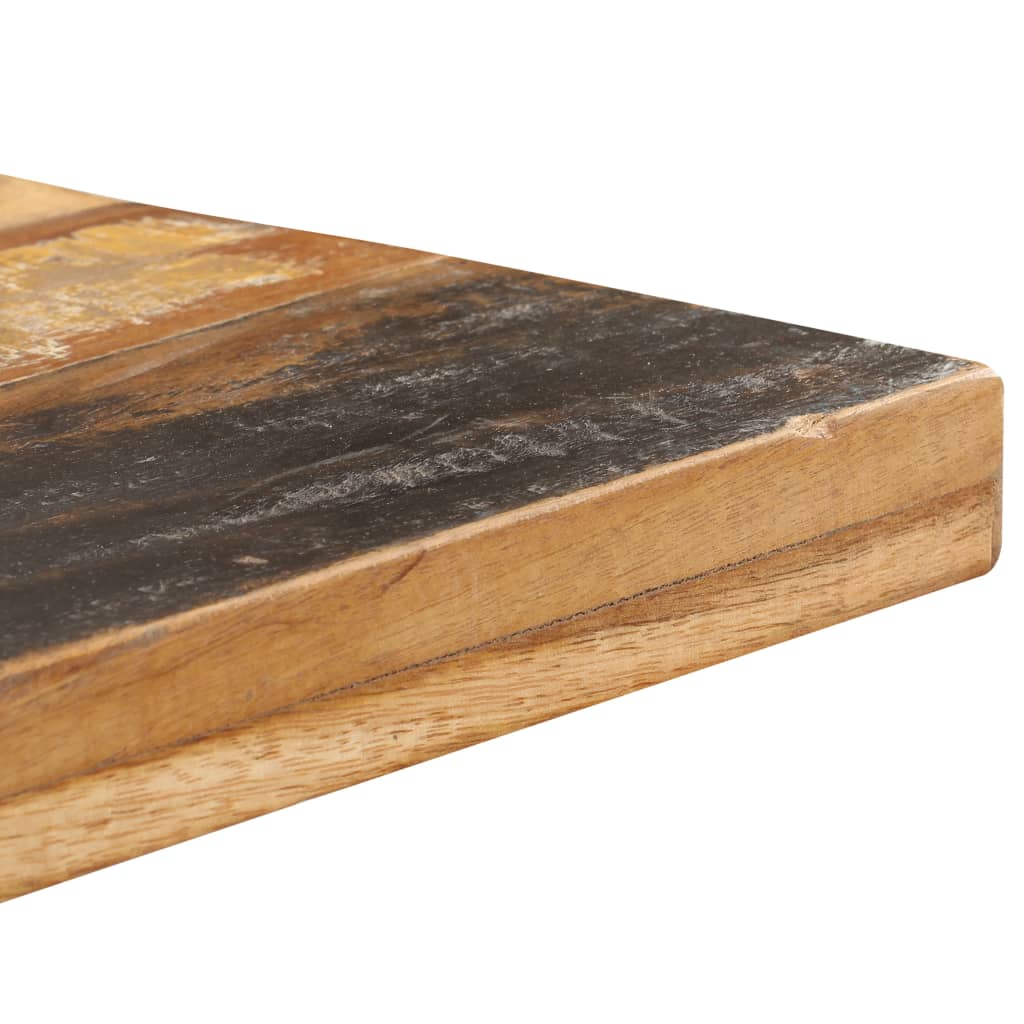vidaXL négyzet alakú újrahasznosított fa bisztróasztal 60x60x110 cm