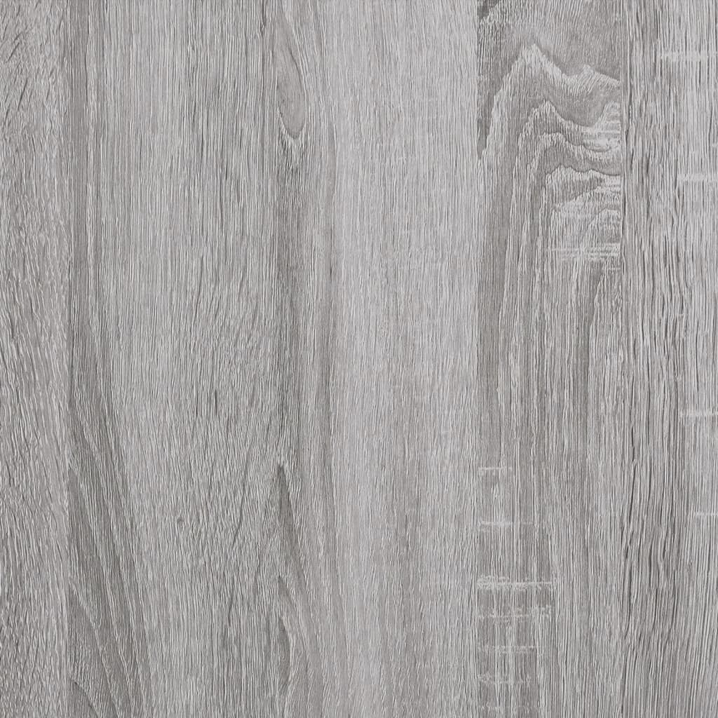 vidaXL szürke sonoma színű szerelt fa dohányzóasztal 100x50x35,5 cm
