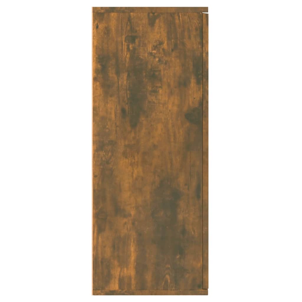vidaXL füstös tölgy színű szerelt fa tálalószekrény 105 x 30 x 75 cm