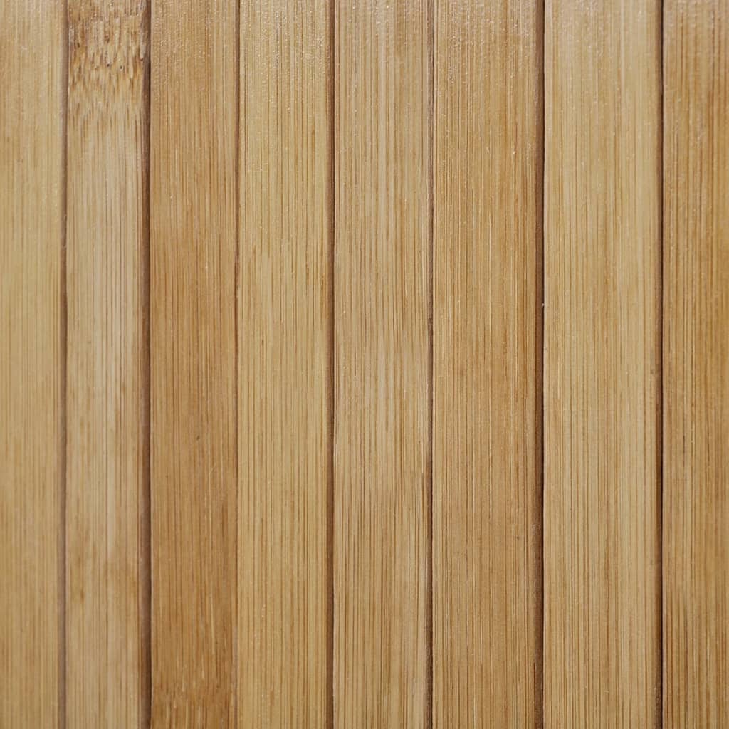 vidaXL természetes bambusz paraván 250 x 165 cm