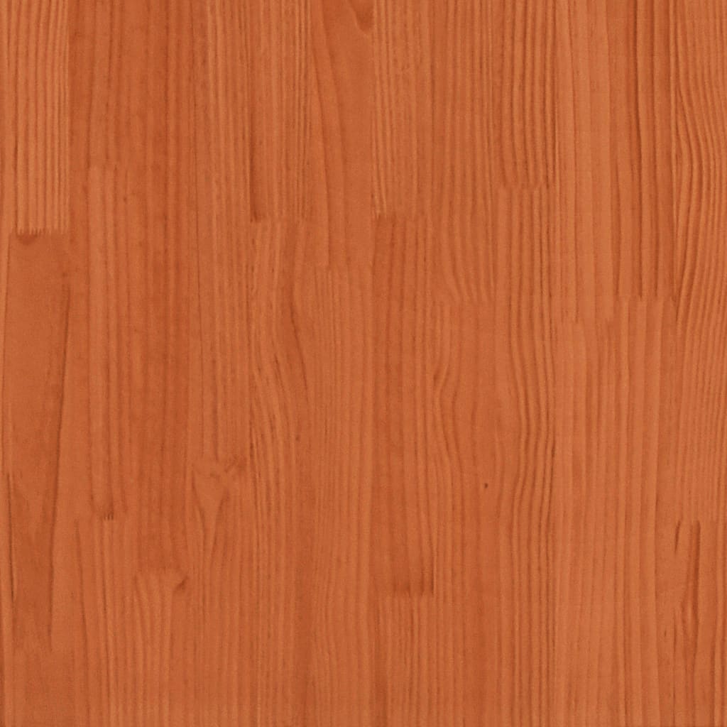 vidaXL viaszbarna tömör fenyőfa növénytartó pad 167,5 x 60 x 65 cm