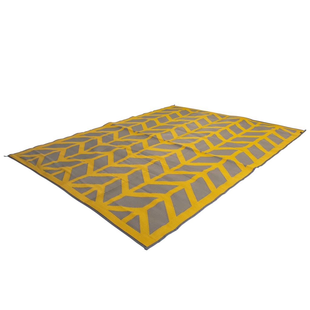 Bo-Camp Chill mat Flaxton okkersárga kültéri szőnyeg 2,7 x 3,5 m XL