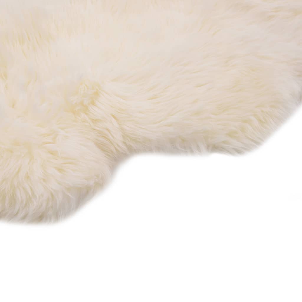 vidaXL fehér báránybőr szőnyeg 60 x 180 cm