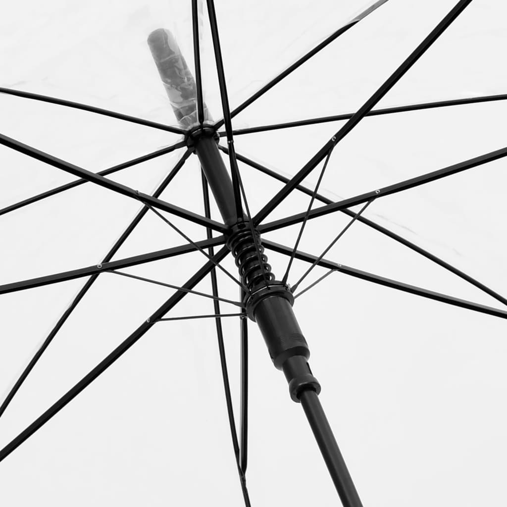 vidaXL átlátszó esernyő 100 cm