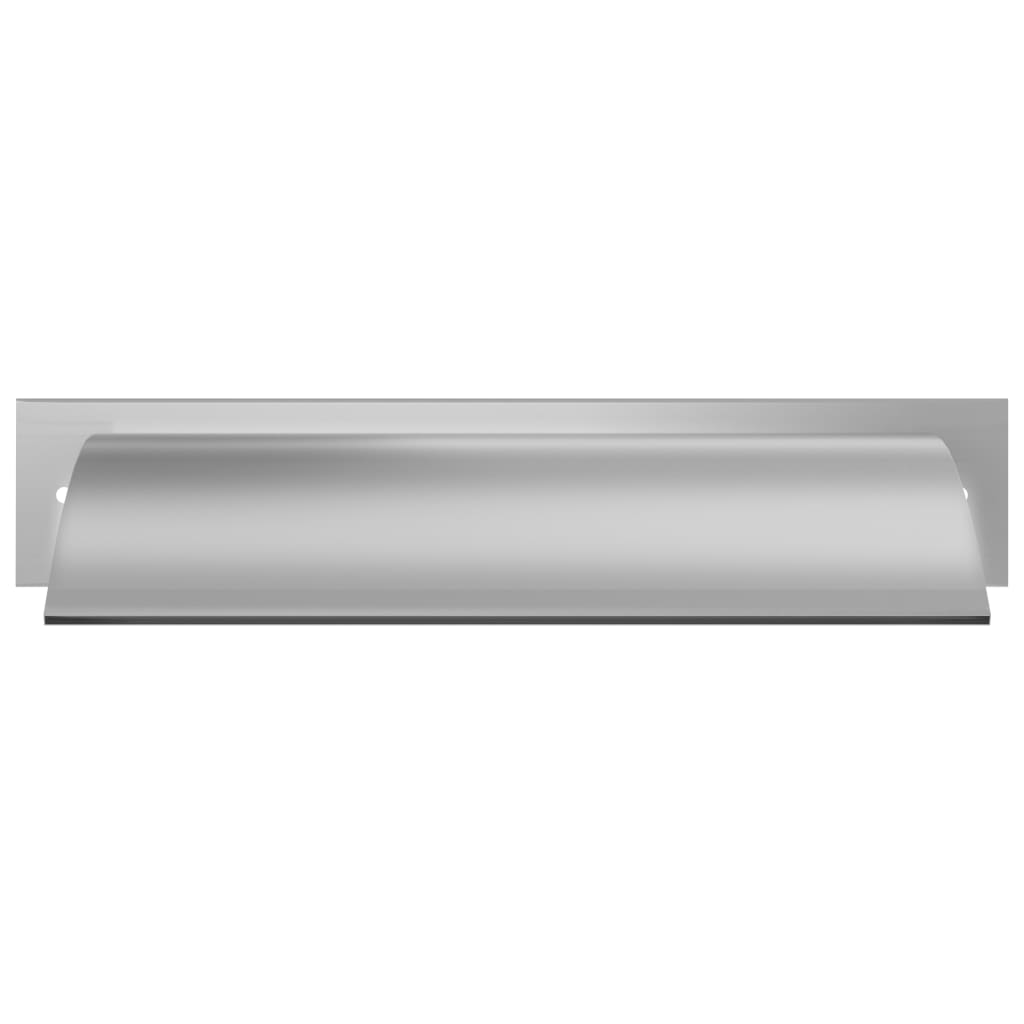 vidaXL ezüstszínű rozsdamentes acél medenceszökőkút 45 x 26 x 13 cm