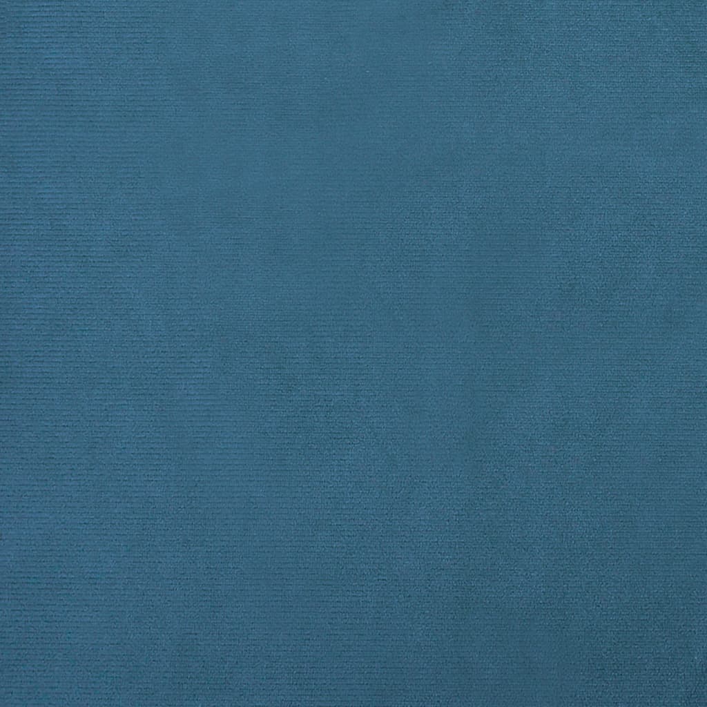 vidaXL kék bársony kutyaágy 70 x 45 x 33 cm