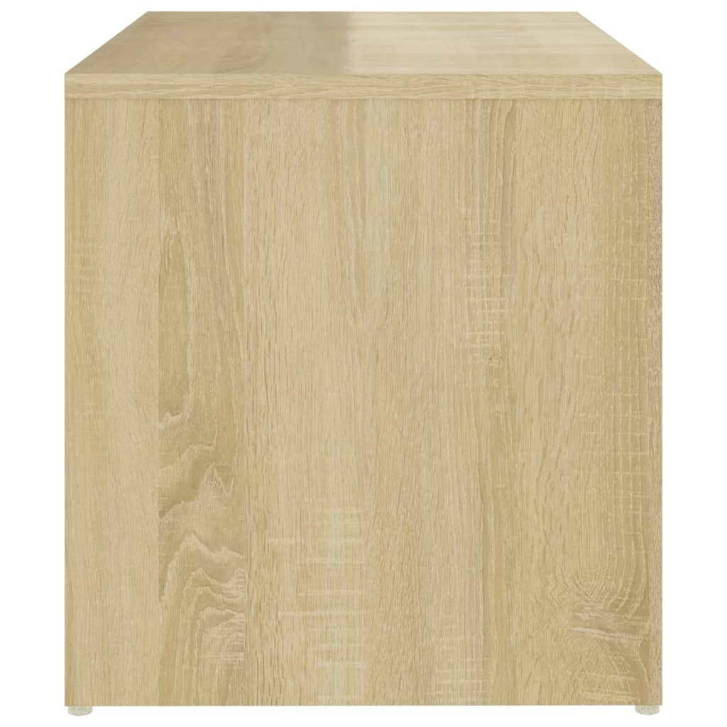 vidaXL sonoma-tölgy színű forgácslap kisasztal 59 x 36 x 38 cm