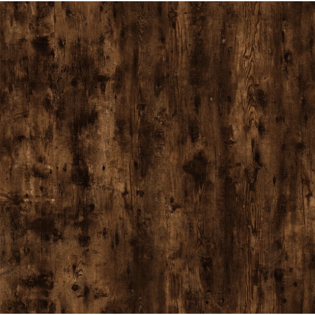 vidaXL 2 db füstös tölgyszínű szerelt fa kisasztal 50 x 46 x 35 cm