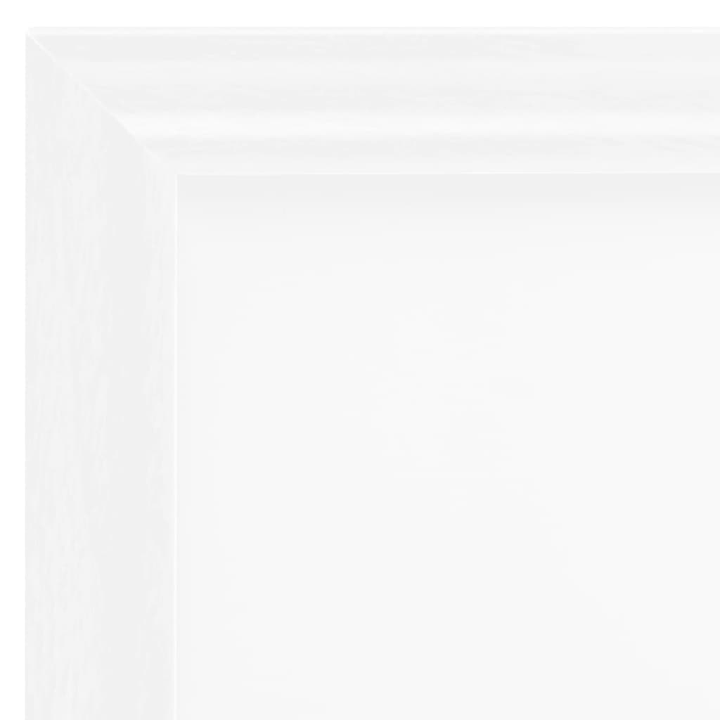 vidaXL 3 db fehér MDF asztali fényképkeret 13 x 18 cm