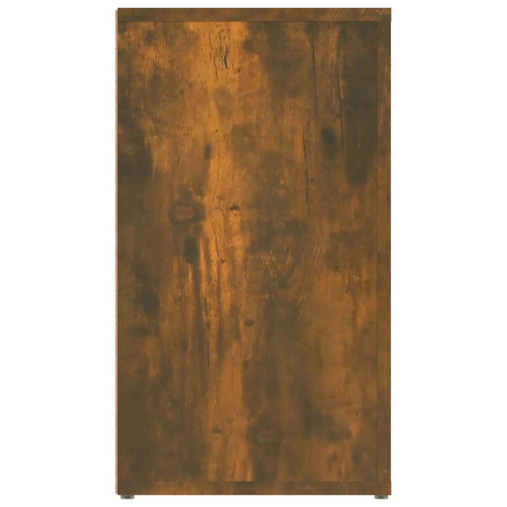 vidaXL füstös tölgy színű szerelt fa tálalószekrény 80x30x54 cm