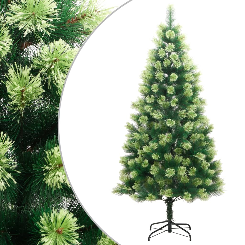 vidaXL csuklópántos műkarácsonyfa állvánnyal 180 cm