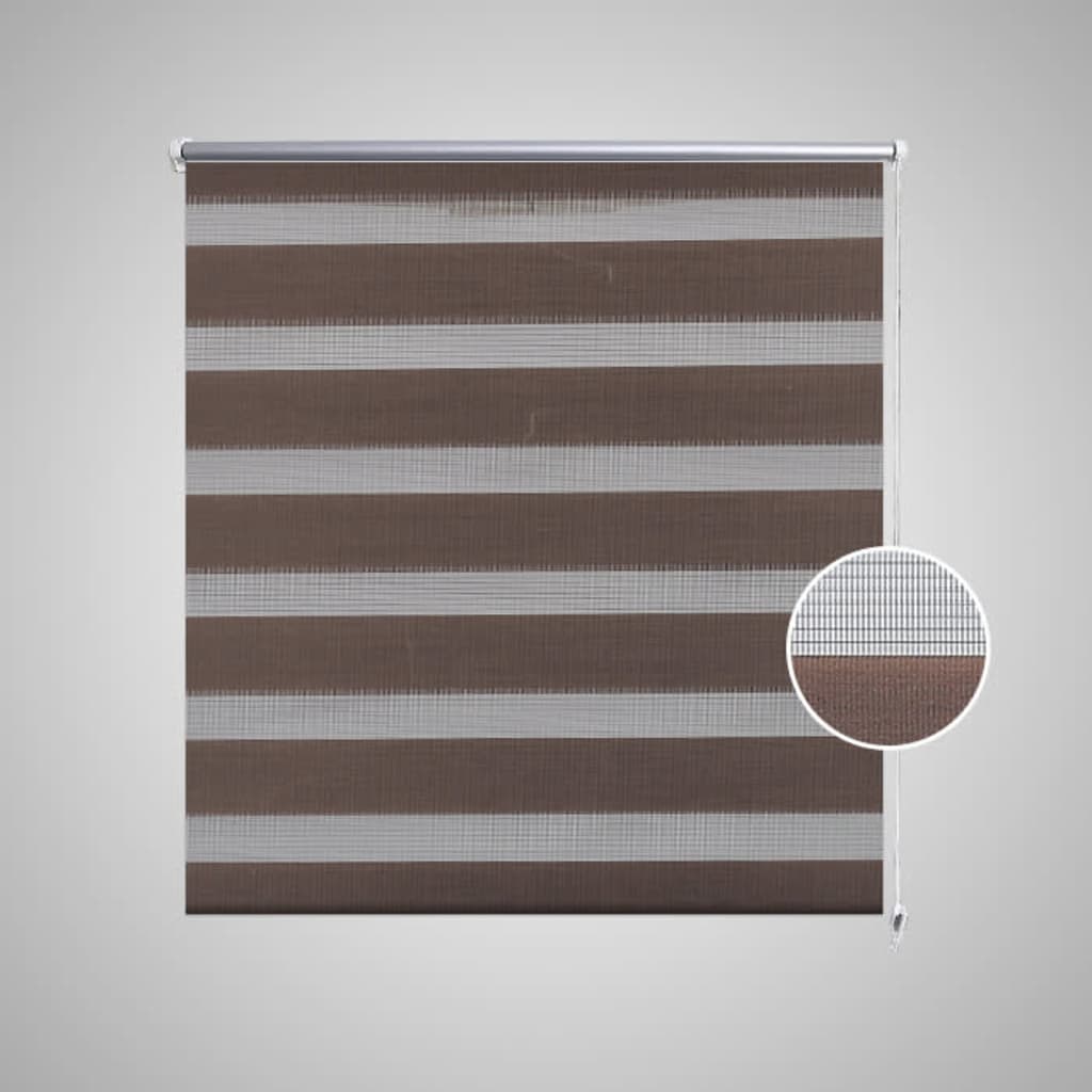 Zebra roló 50 x 100 cm Kávészínű