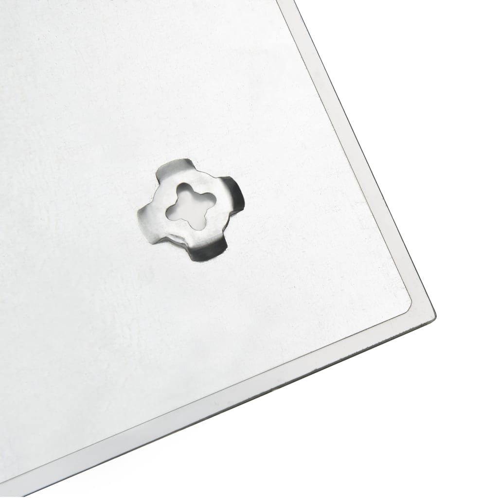 vidaXL falra szerelhető mágneses üvegtábla 60 x 40 cm