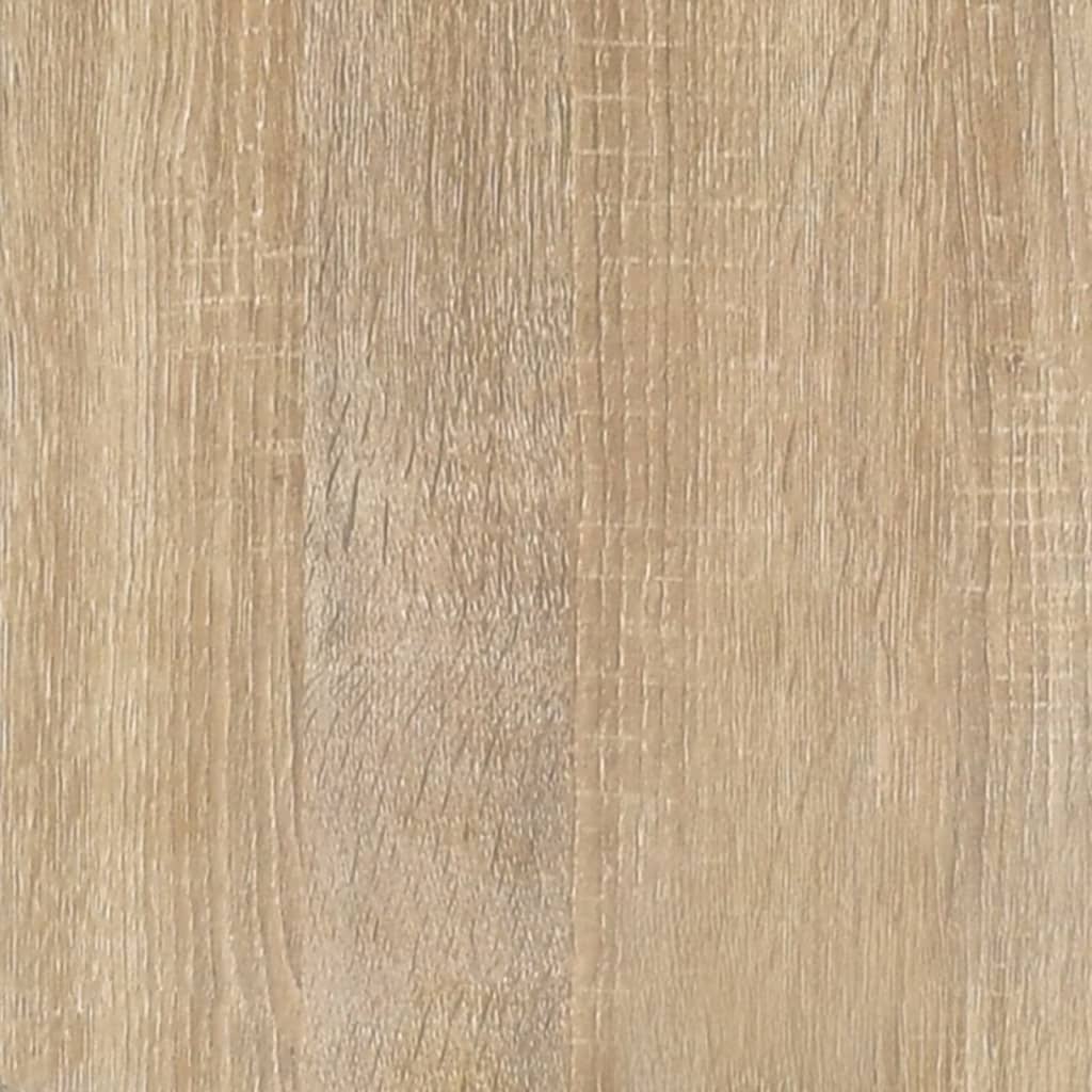 vidaXL sonoma-tölgy színű szerelt fa cipőszekrény 80 x 35 x 45 cm