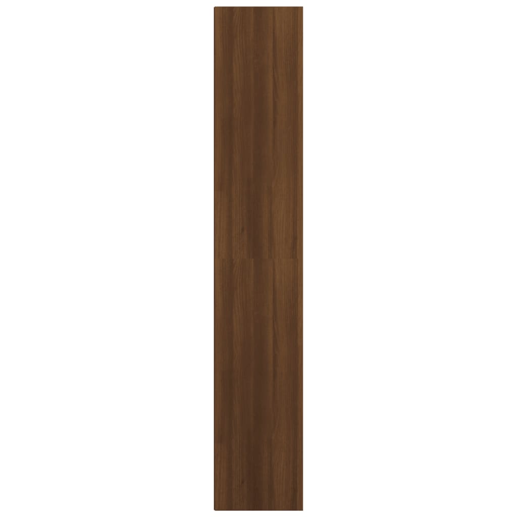 vidaXL barna tölgy színű szerelt fa könyvszekrény 36 x 30 x 171 cm