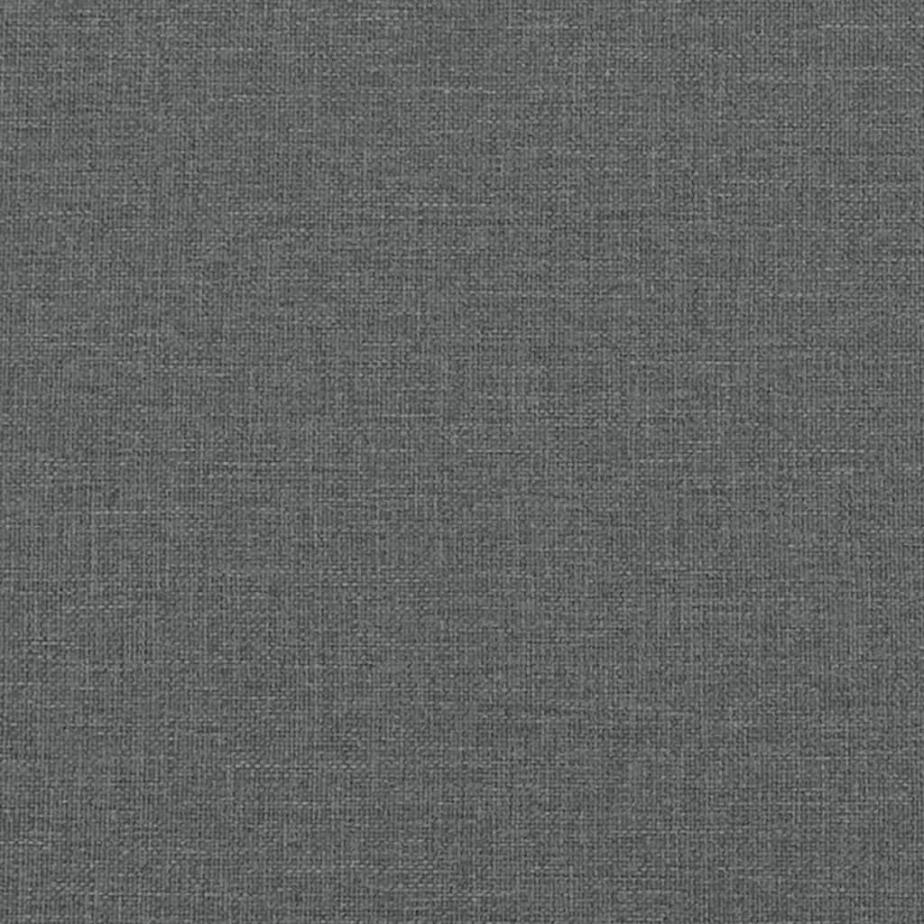 vidaXL sötétszürke szövetpad 81,5 x 41 x 49 cm