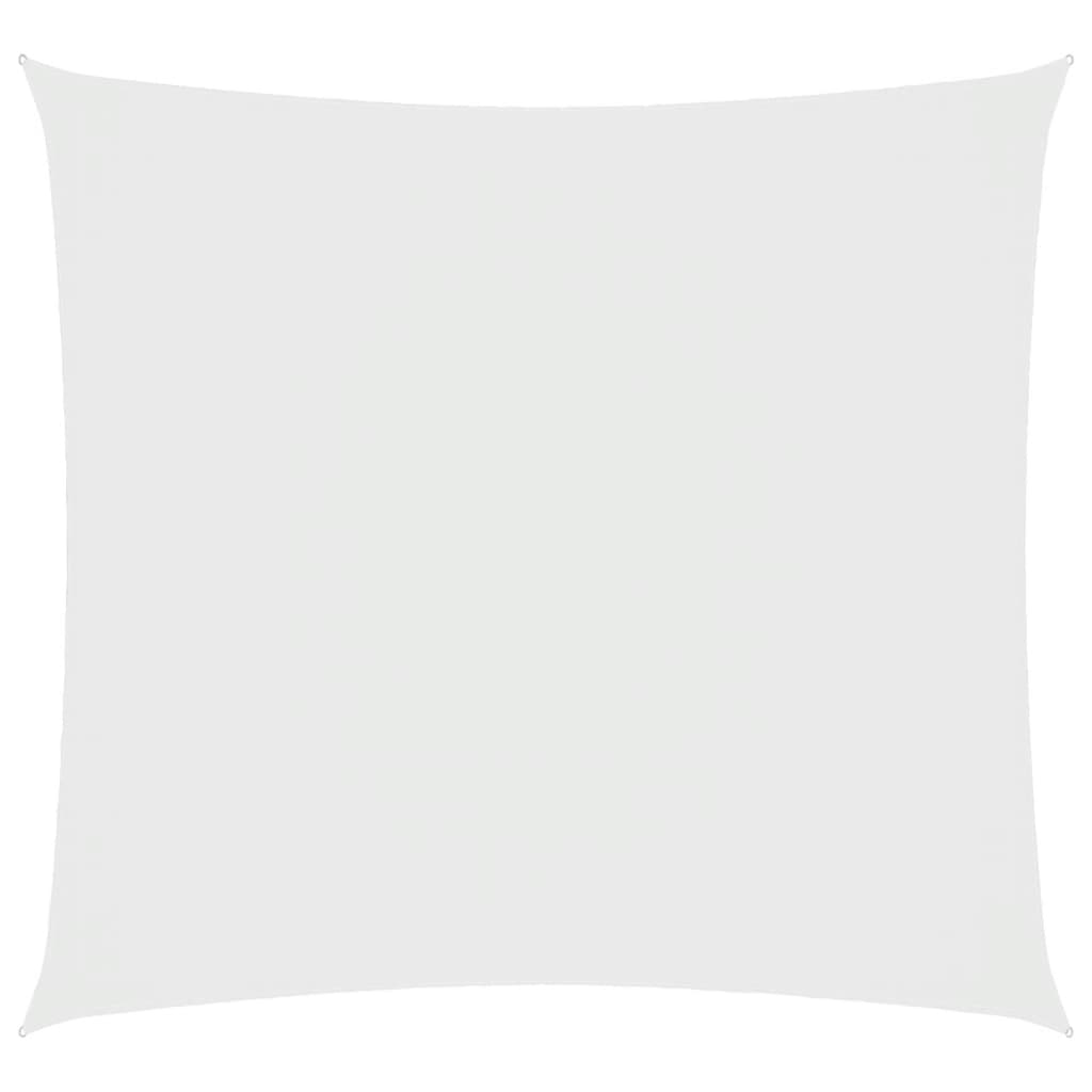 vidaXL fehér négyzet alakú oxford-szövet napvitorla 7 x 7 m