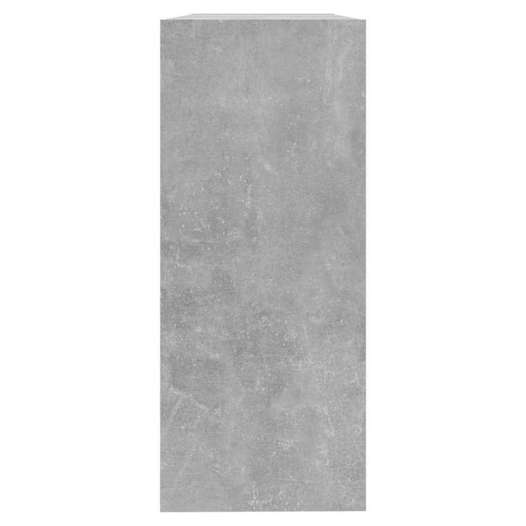vidaXL betonszürke térelválasztó könyvszekrény 100 x 30 x 72 cm