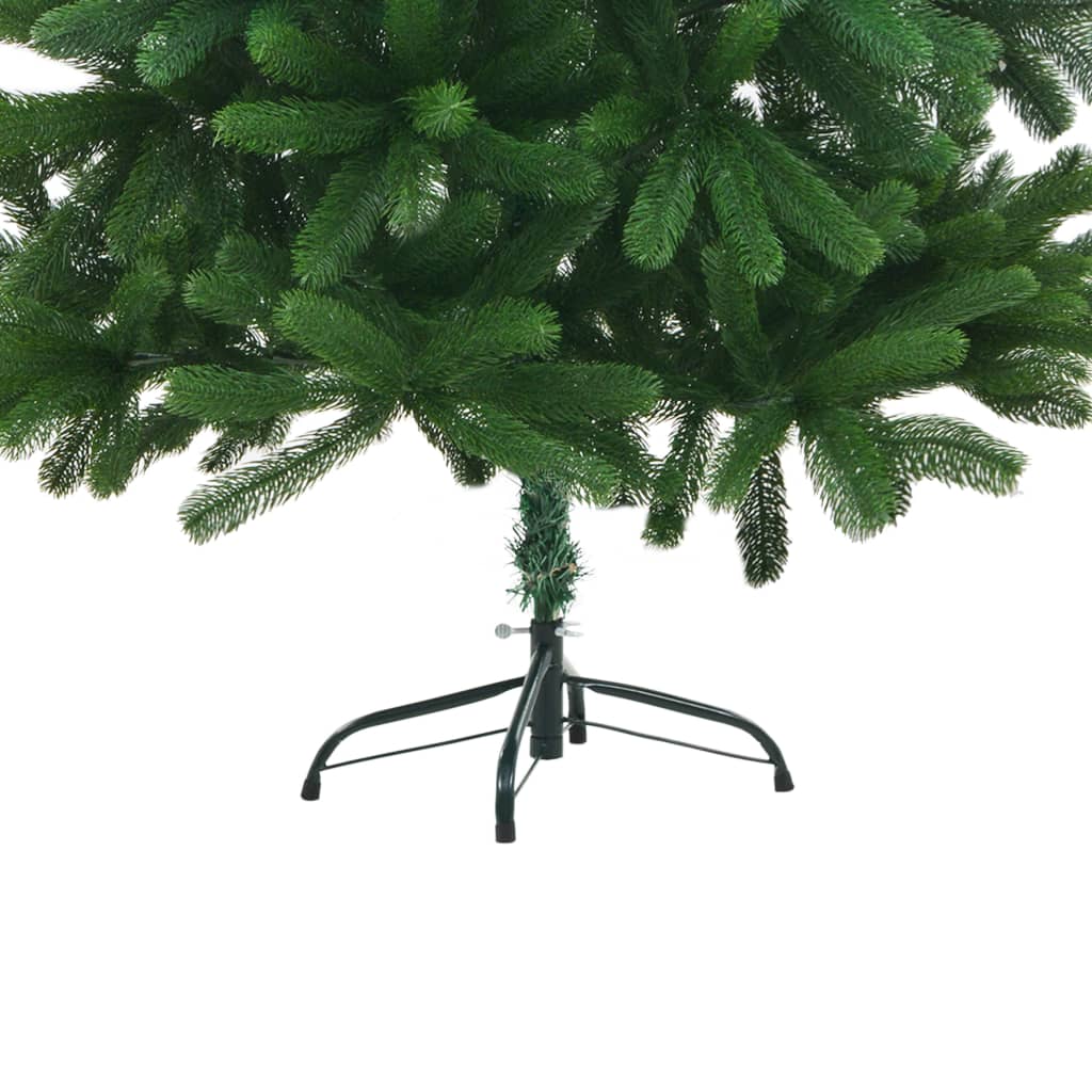 vidaXL zöld műkarácsonyfa LED-ekkel és gömbszettel 150 cm