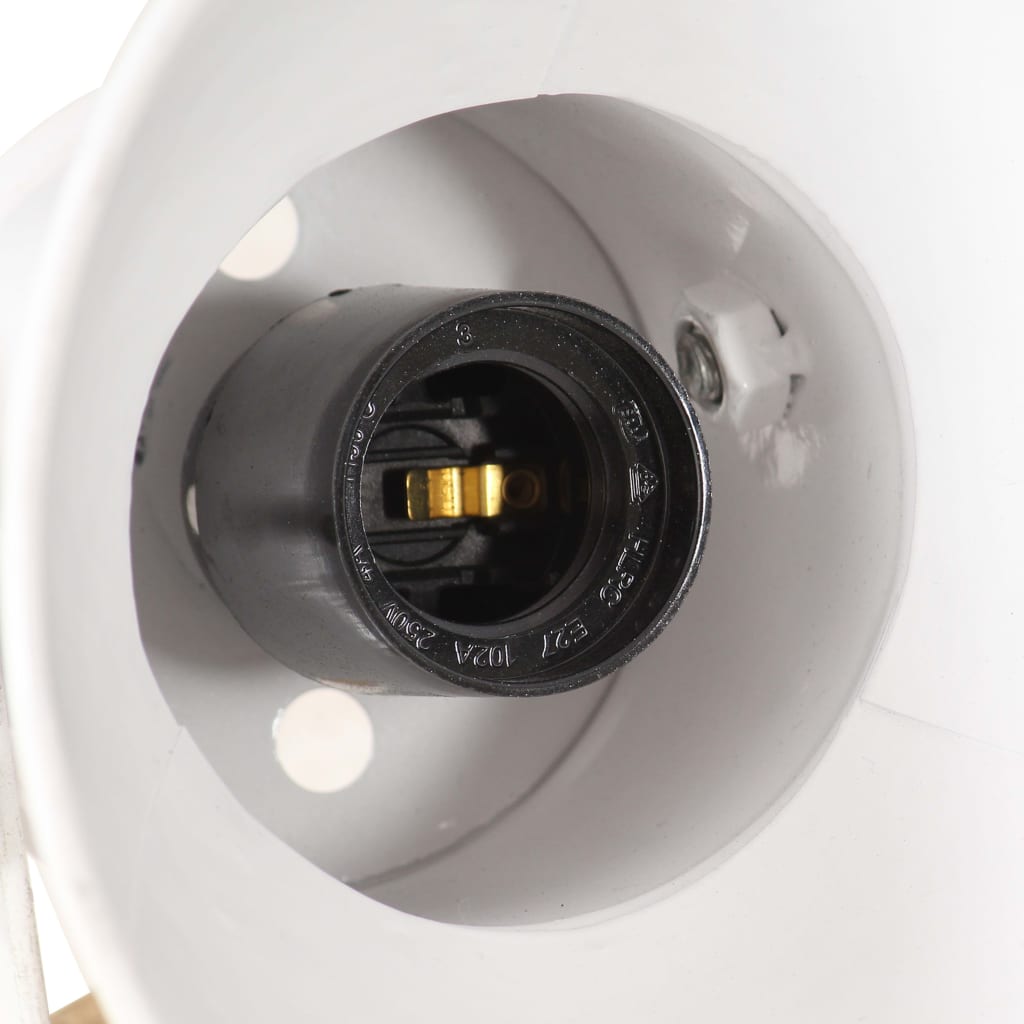 vidaXL fehér ipari mennyezeti lámpa 42 x 27 cm 25 W E27