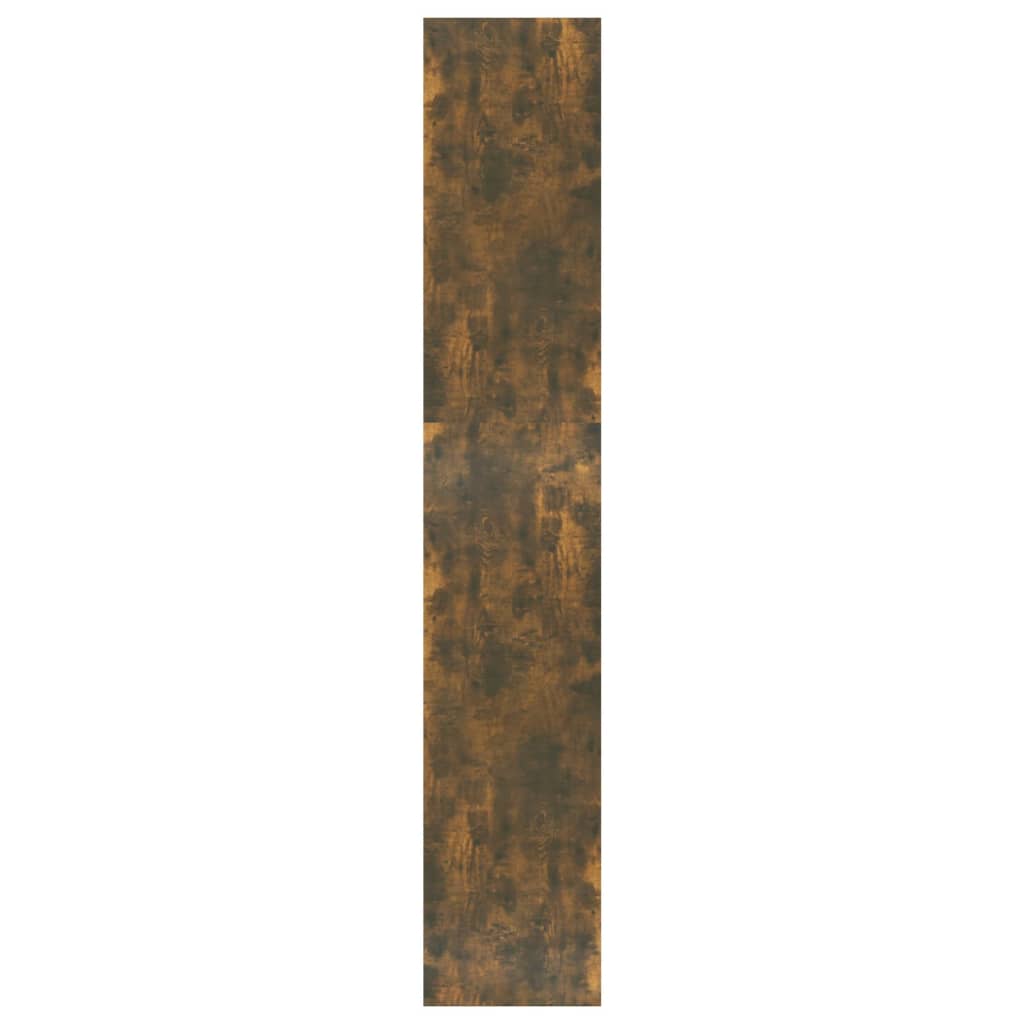 vidaXL füstös tölgyszínű forgácslap könyvszekrény/térelválasztó 80x30x166cm
