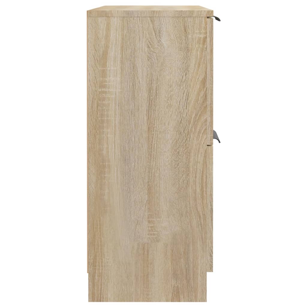 vidaXL sonoma-tölgyszínű szerelt fa tálalóasztal 60 x 30 x 70 cm