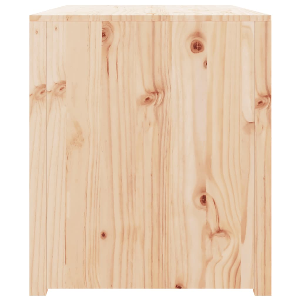 vidaXL tömör fenyőfa kültéri konyhaszekrény 106 x 55 x 64 cm