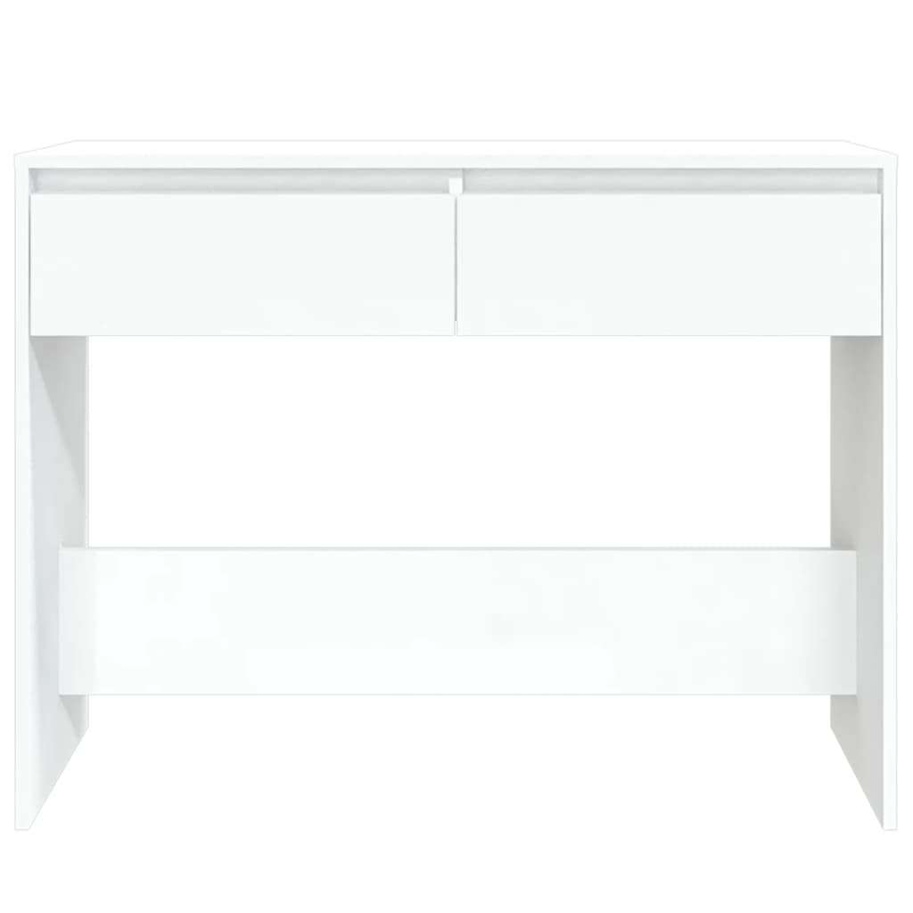 vidaXL fehér forgácslap tálalóasztal 100 x 35 x 76,5 cm