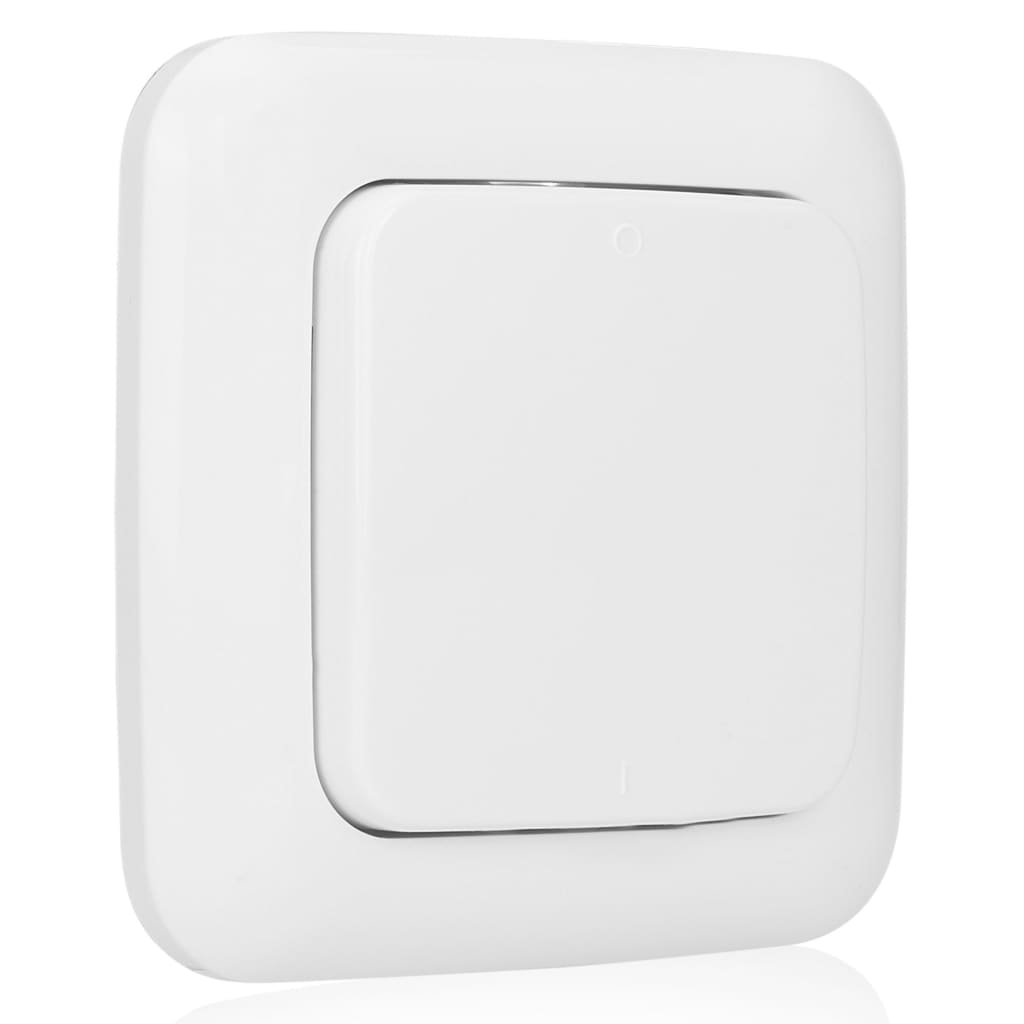 Smartwares fehér hálószobai villanykapcsolószett 8 x 8 x 1,7 cm