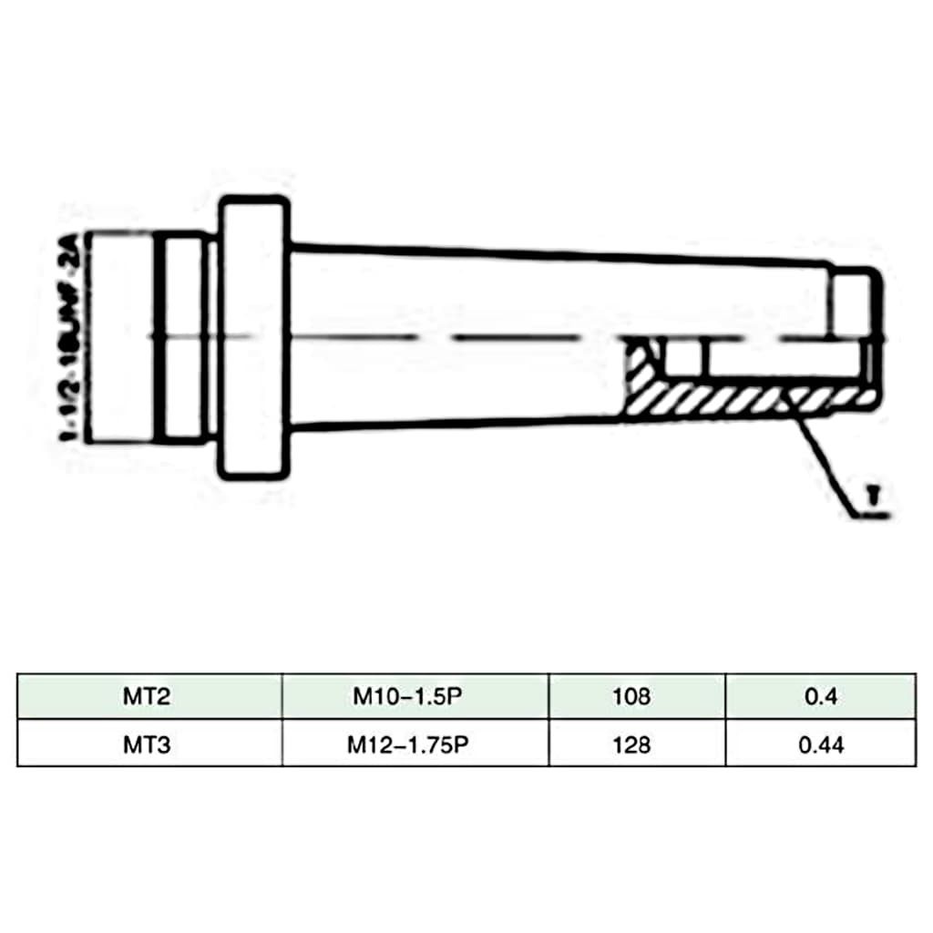 vidaXL 15 darabos fúrókészlet 50 mm-es fúrófejjel MT3-F1-12