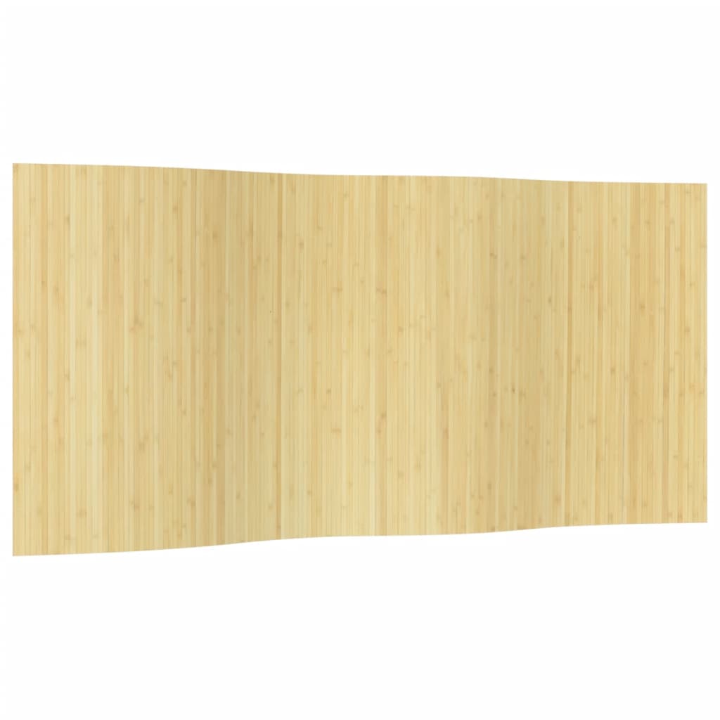 vidaXL világos természetes bambusz térelválasztó 165 x 400 cm