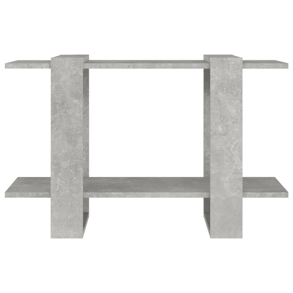 vidaXL betonszürke könyvszekrény/térelválasztó 80 x 30 x 51 cm