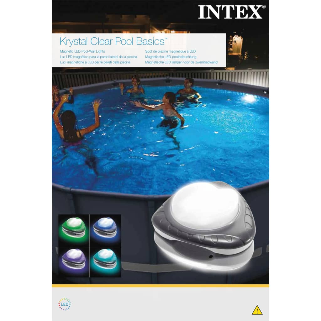 Intex 28698 mágneses LED medence falilámpa
