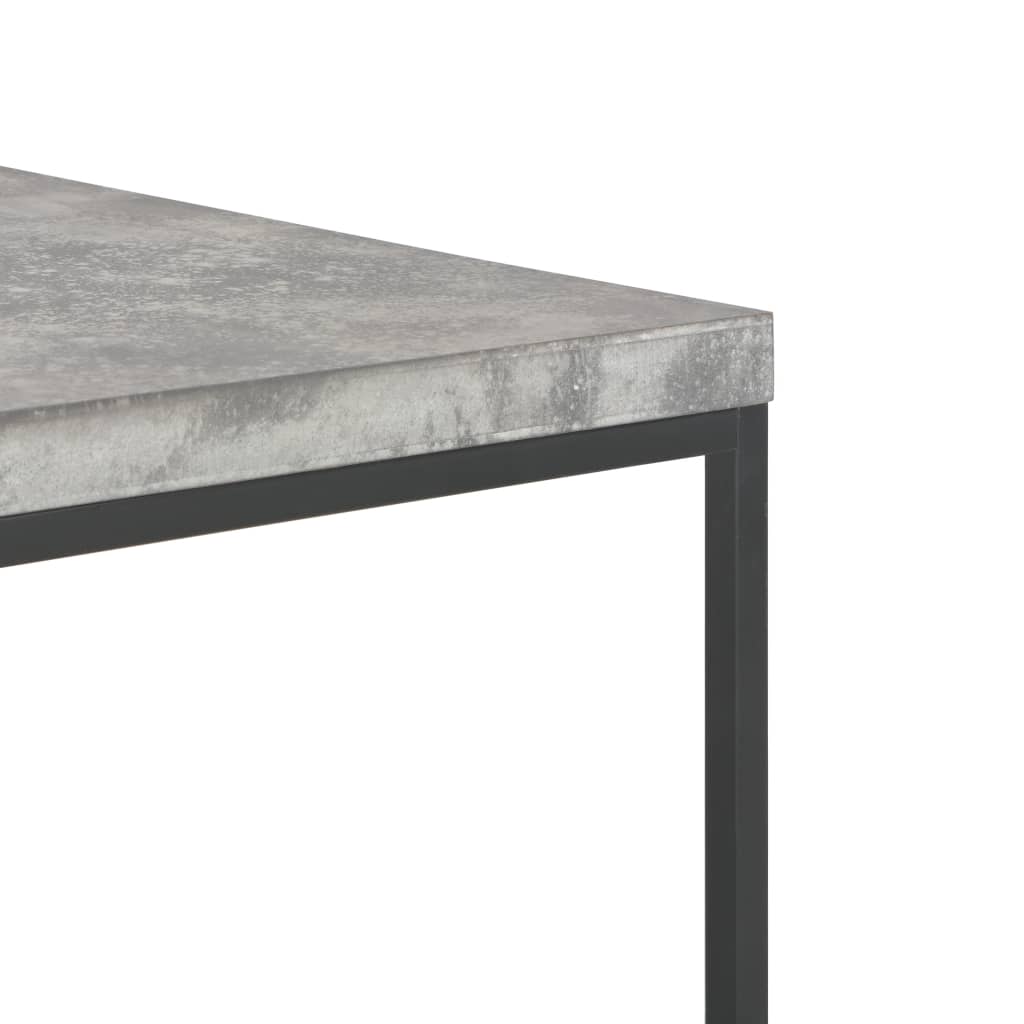 vidaXL beton hatású dohányzóasztal 75 x 75 x 38 cm