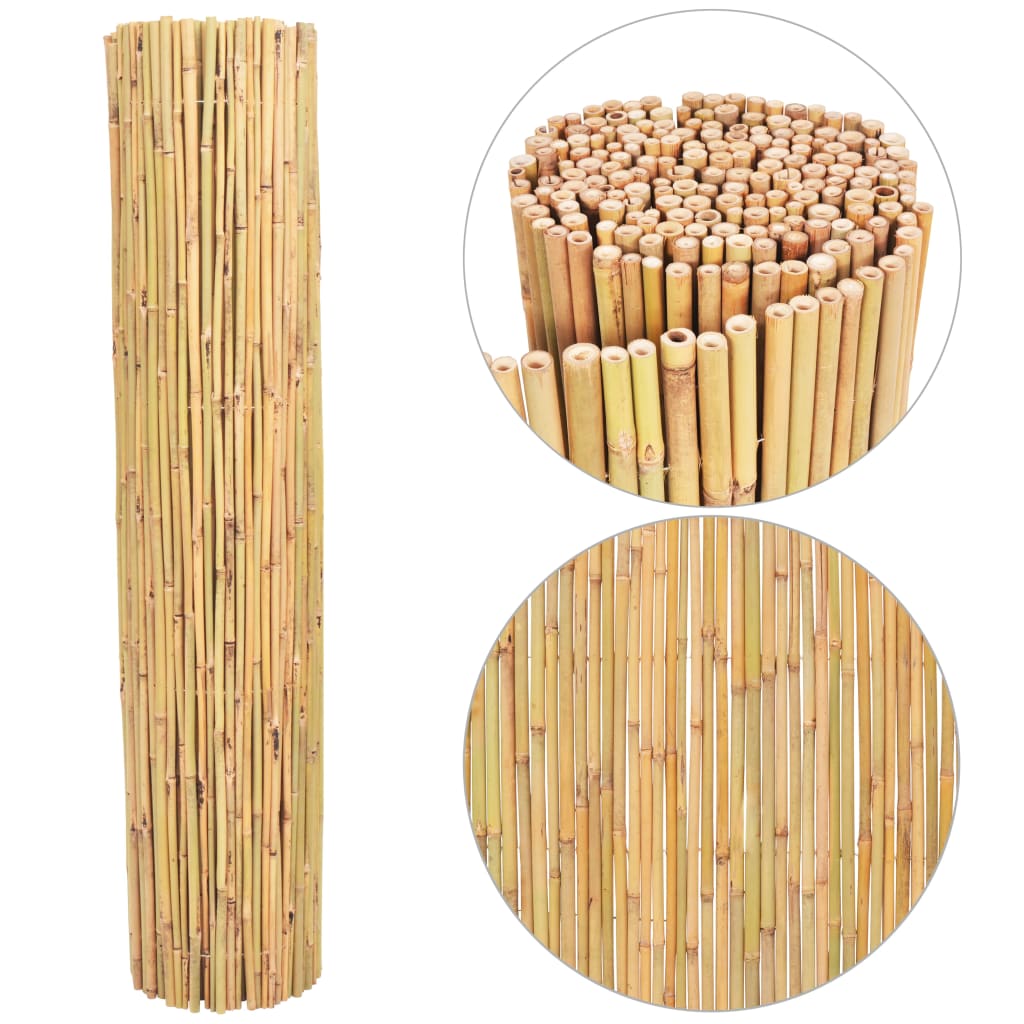 vidaXL bambusz kerítés 250 x 170 cm