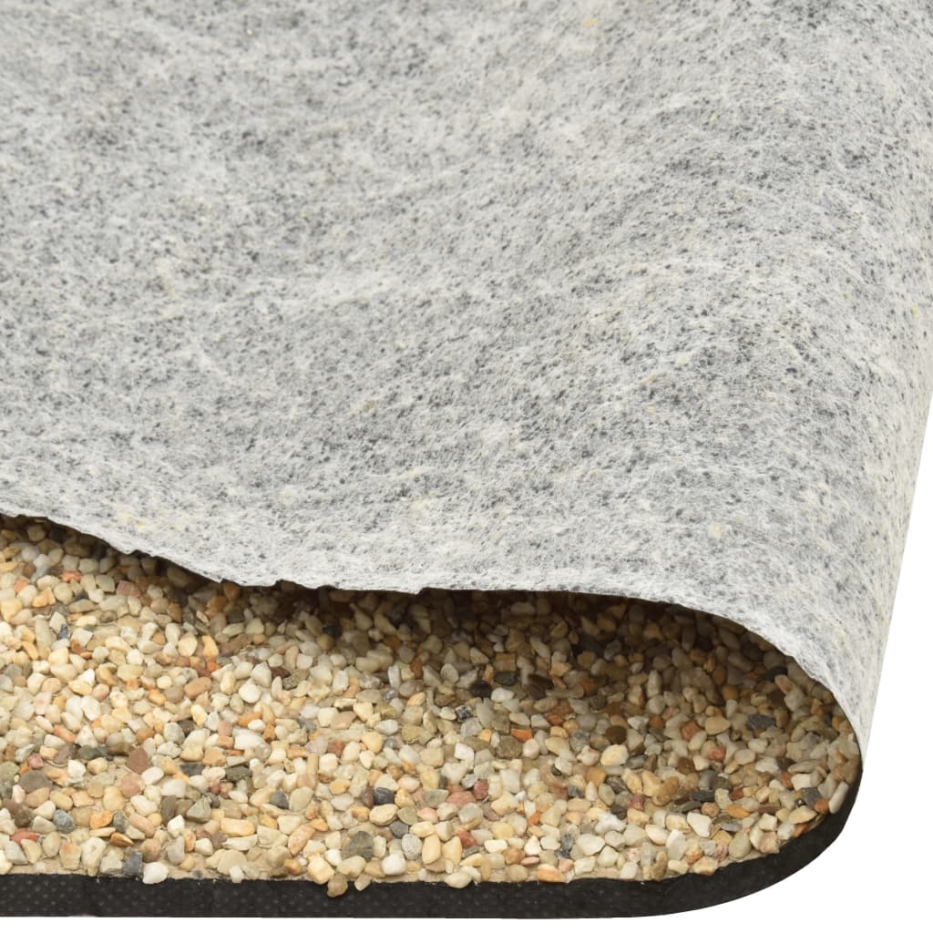 vidaXL természetes homok színű kőzúzalékos tófólia 500 x 60 cm