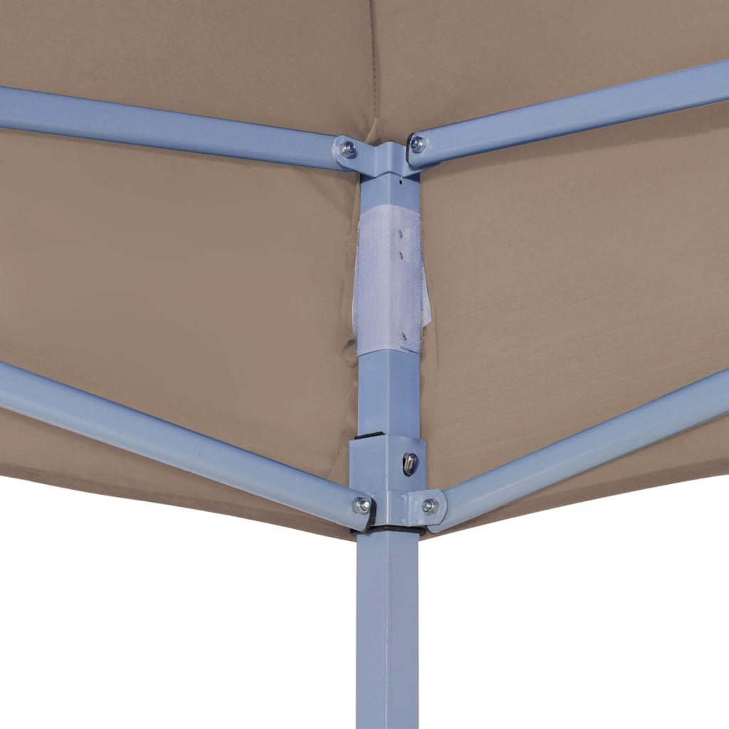 vidaXL tópszínű tető partisátorhoz 2 x 2 m 270 g/m²