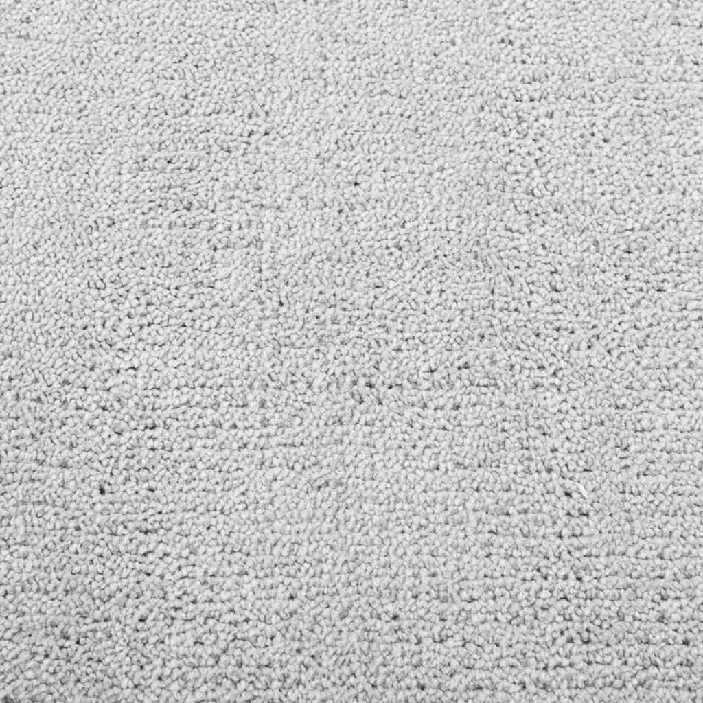 vidaXL OVIEDO szürke rövid szálú szőnyeg 240 x 240 cm