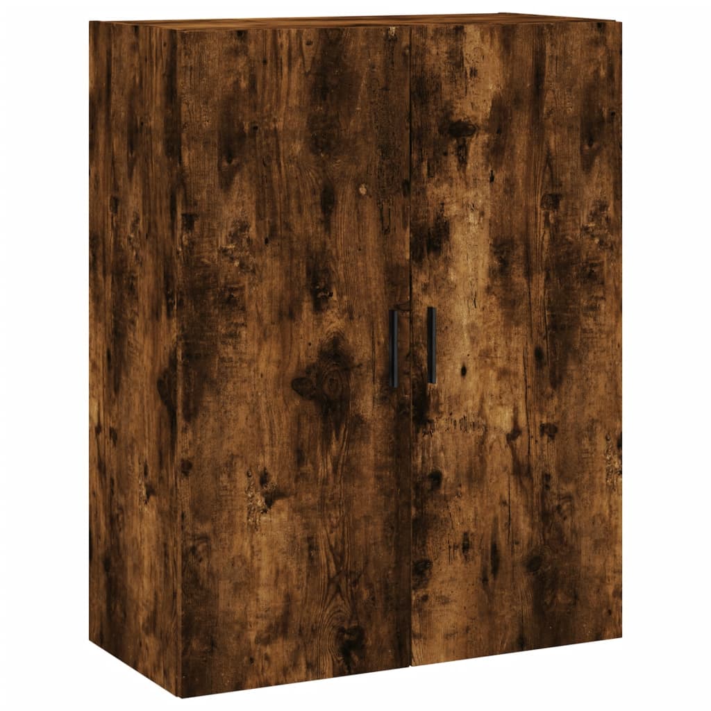 vidaXL füstös tölgy színű szerelt fa magasszekrény 69,5 x 34 x 180 cm