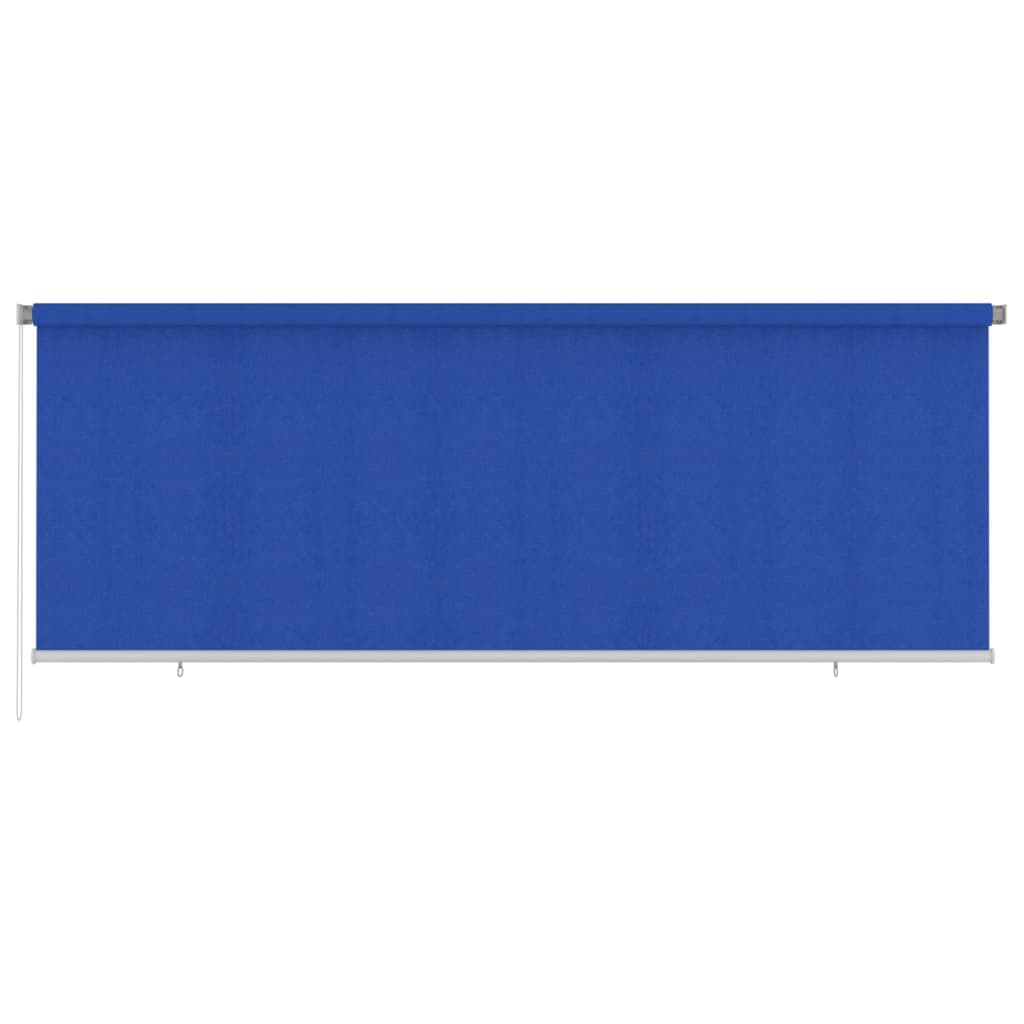vidaXL kék kültéri HDPE roló 400 x 140 cm