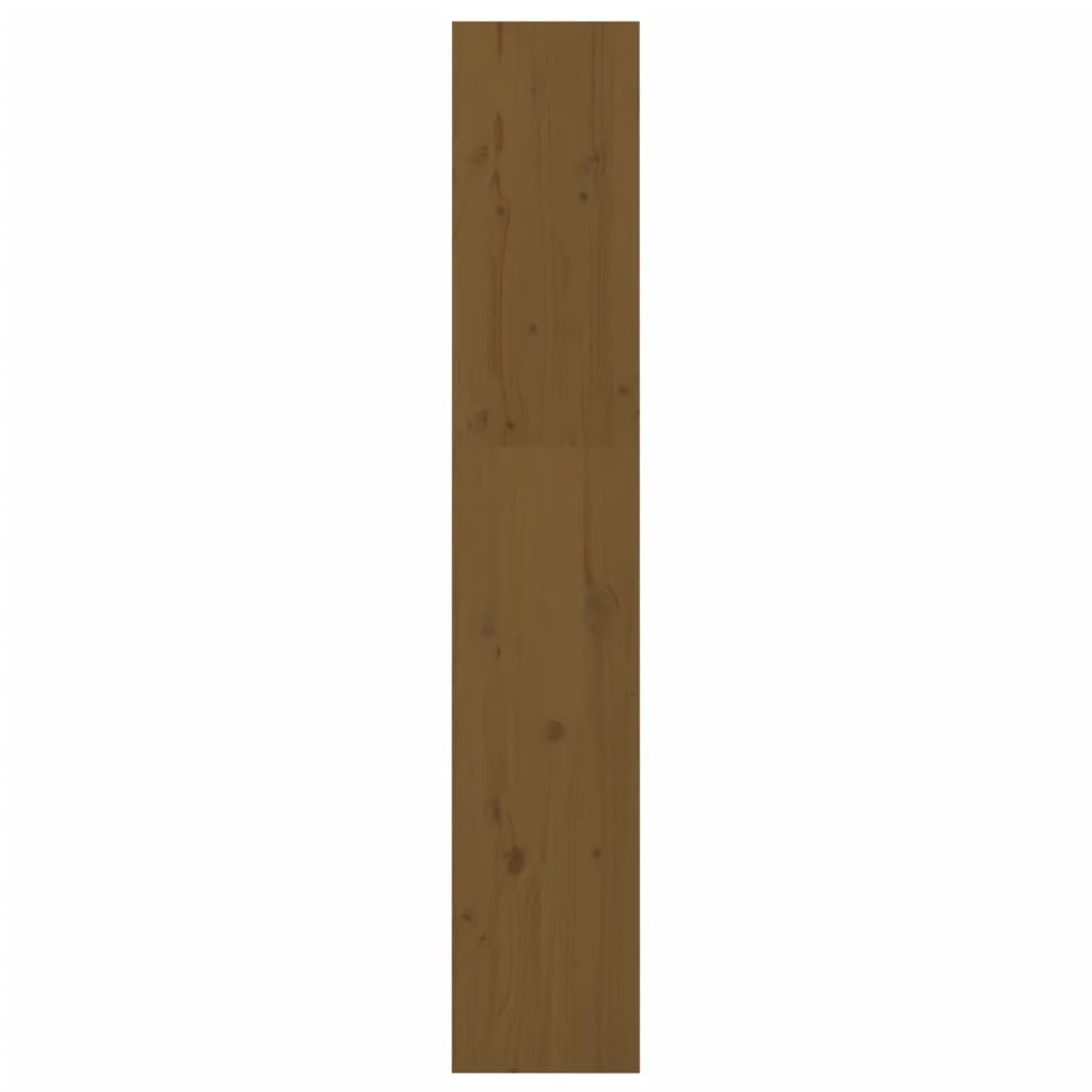 vidaXL mézbarna fenyőfa könyvszekrény/térelválasztó 60 x 30 x 167,5 cm