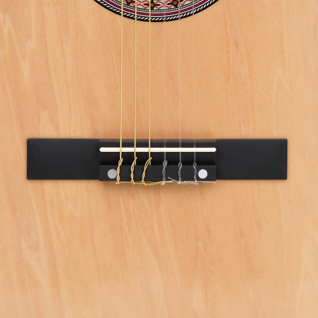 vidaXL 12 részes 6 húros akusztikus western cutaway gitár szett 38"