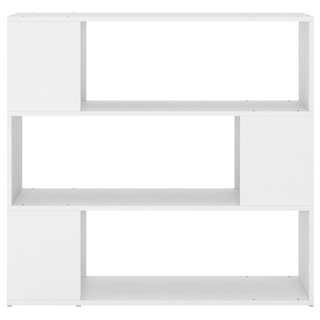 vidaXL fehér térelválasztó könyvszekrény 100 x 24 x 94 cm