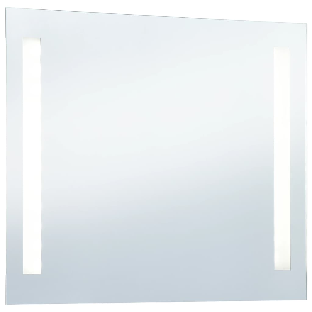 vidaXL LED-es fürdőszobai falitükör 100 x 60 cm