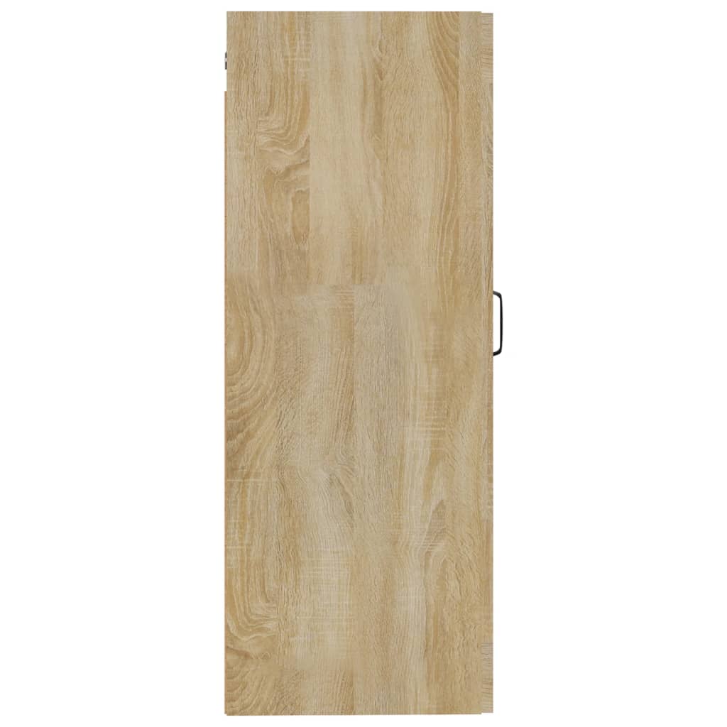 vidaXL sonoma tölgy színű szerelt fa függőszekrény 35 x 34 x 90 cm