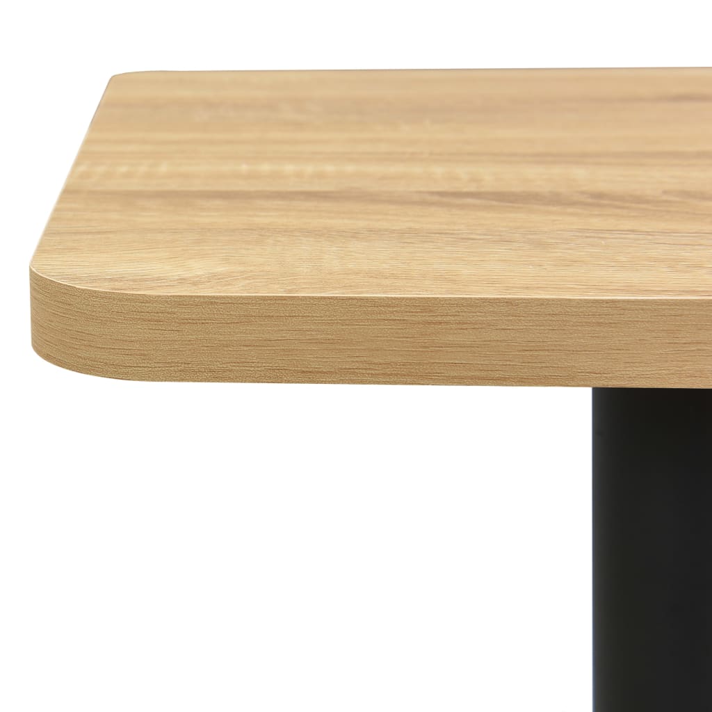 vidaXL tölgyfa színű bisztróasztal 78,5 x 78,5 x 107 cm