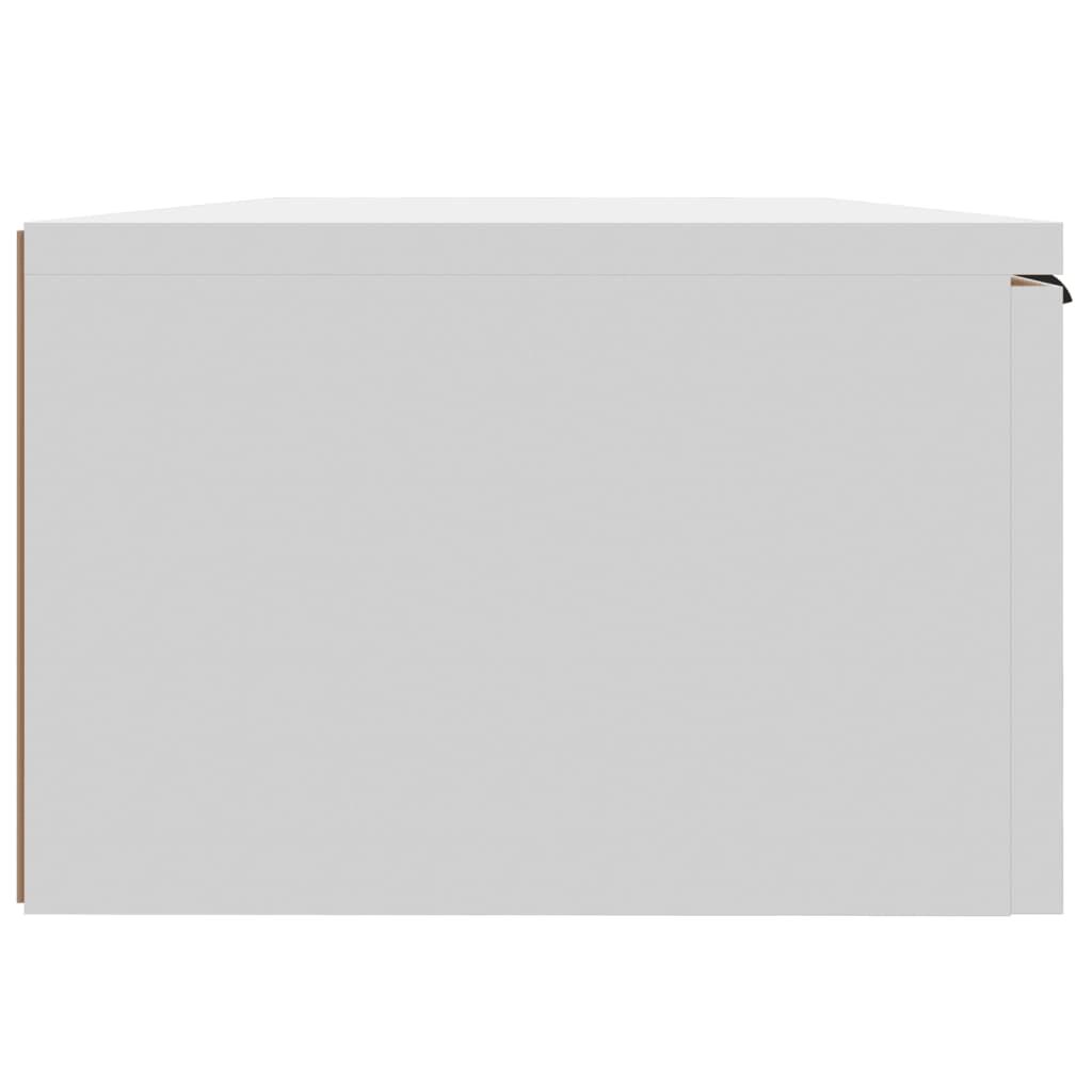vidaXL fehér szerelt fa faliszekrény 68 x 30 x 20 cm