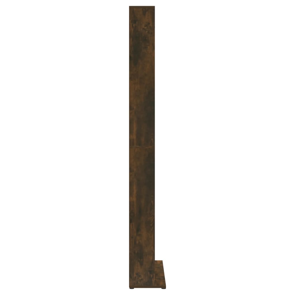 vidaXL füstös tölgy színű szerelt fa faliszekrény 60 x 26 x 18,5 cm