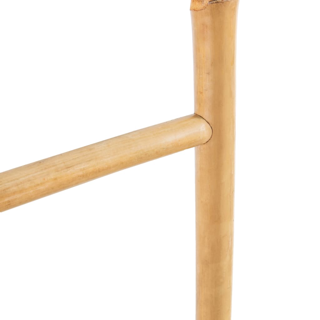 vidaXL 5 fokos, bambusz törölközőszárító létra 150 cm