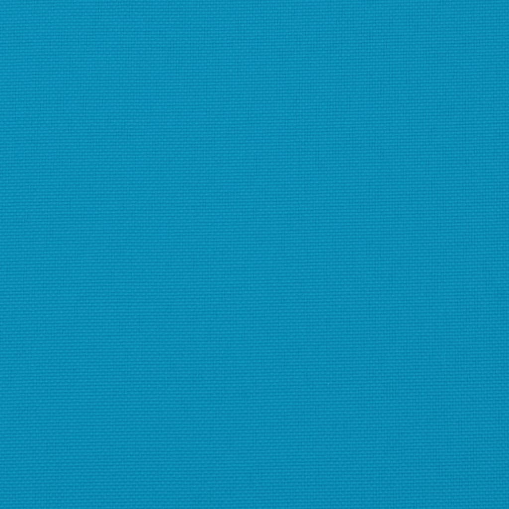 vidaXL kék szövet raklappárna 50 x 50 x 12 cm